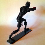 wire sculptuer Clout-s boxer 6